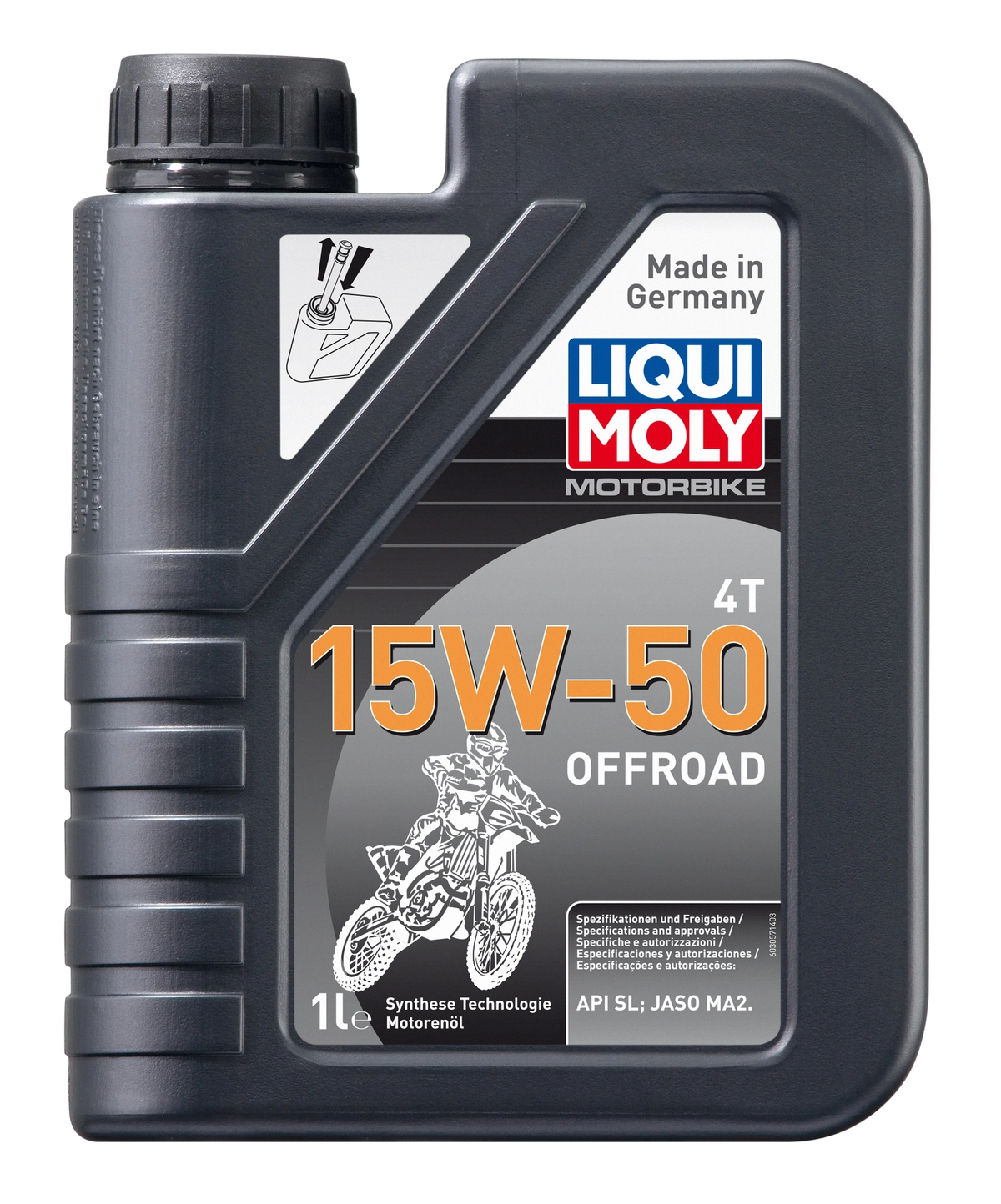 Масло Liqui Moly 4- х т 15W50 Synth Offroad 3057