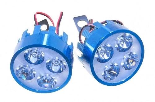 Фары дополнительные светодиодные синие F6
