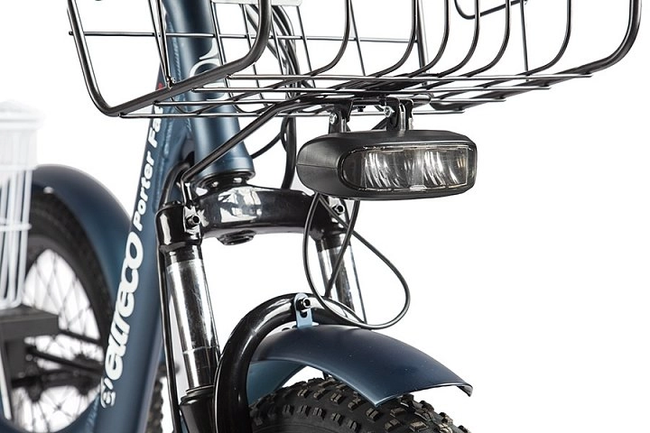 Трицикл электрический Eltreco Porter Fat 500 UP