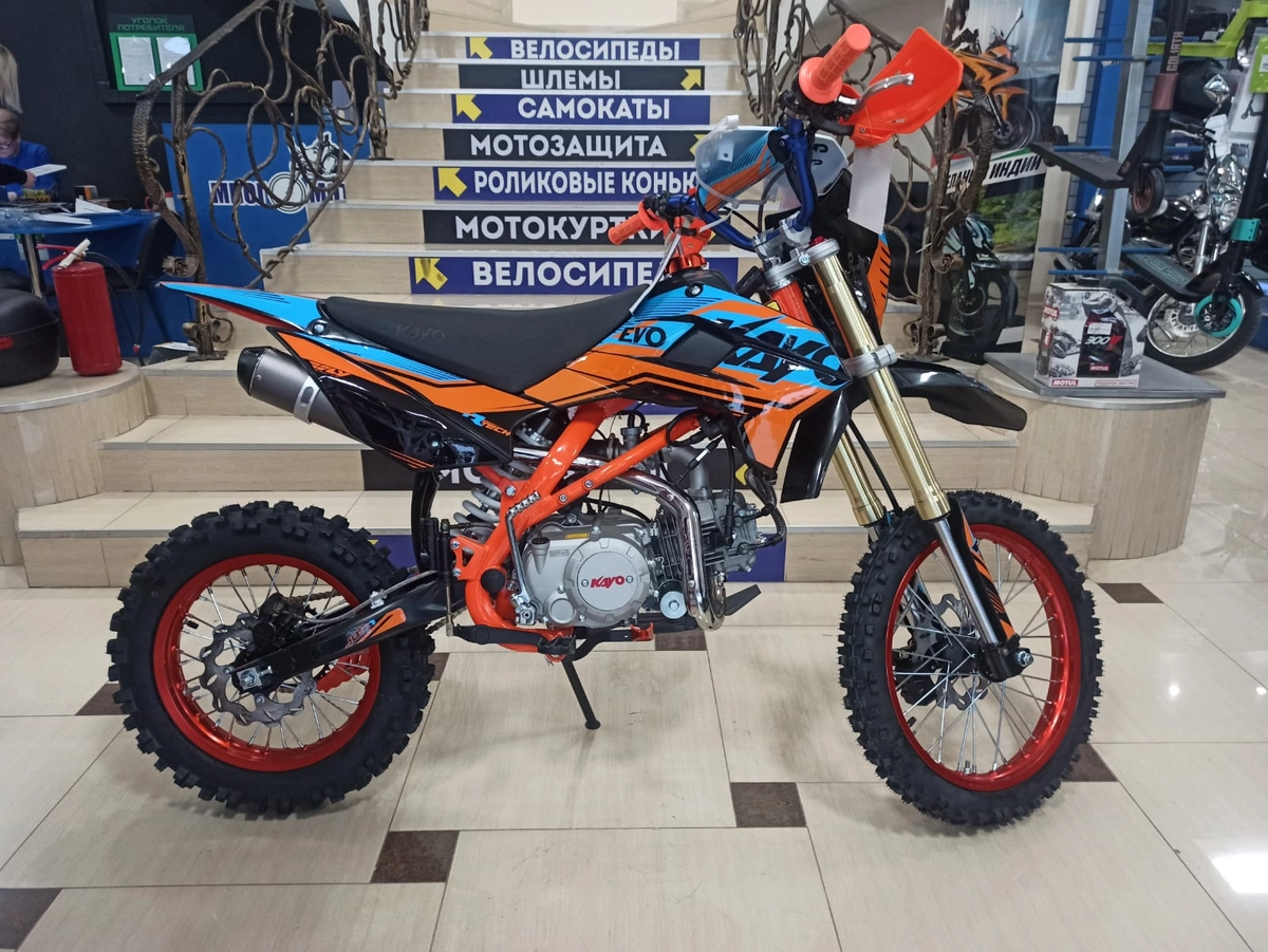 Питбайк KAYO EVOLUTION YX140EM 17/14 KRZ