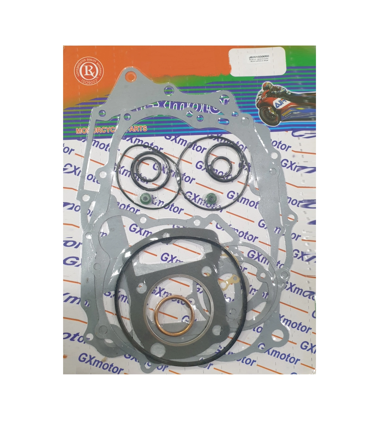 Набор прокладок Мотоцикл CG 200 (d63,5) полный 30050