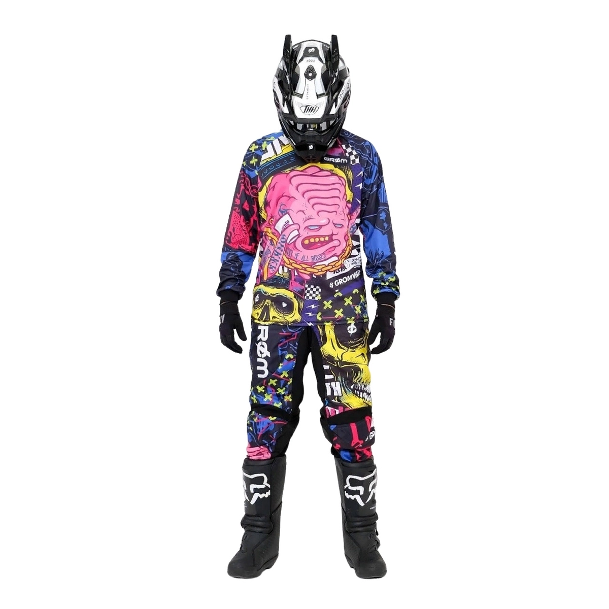 Мотокостюм джерси + штаны Grom Krang