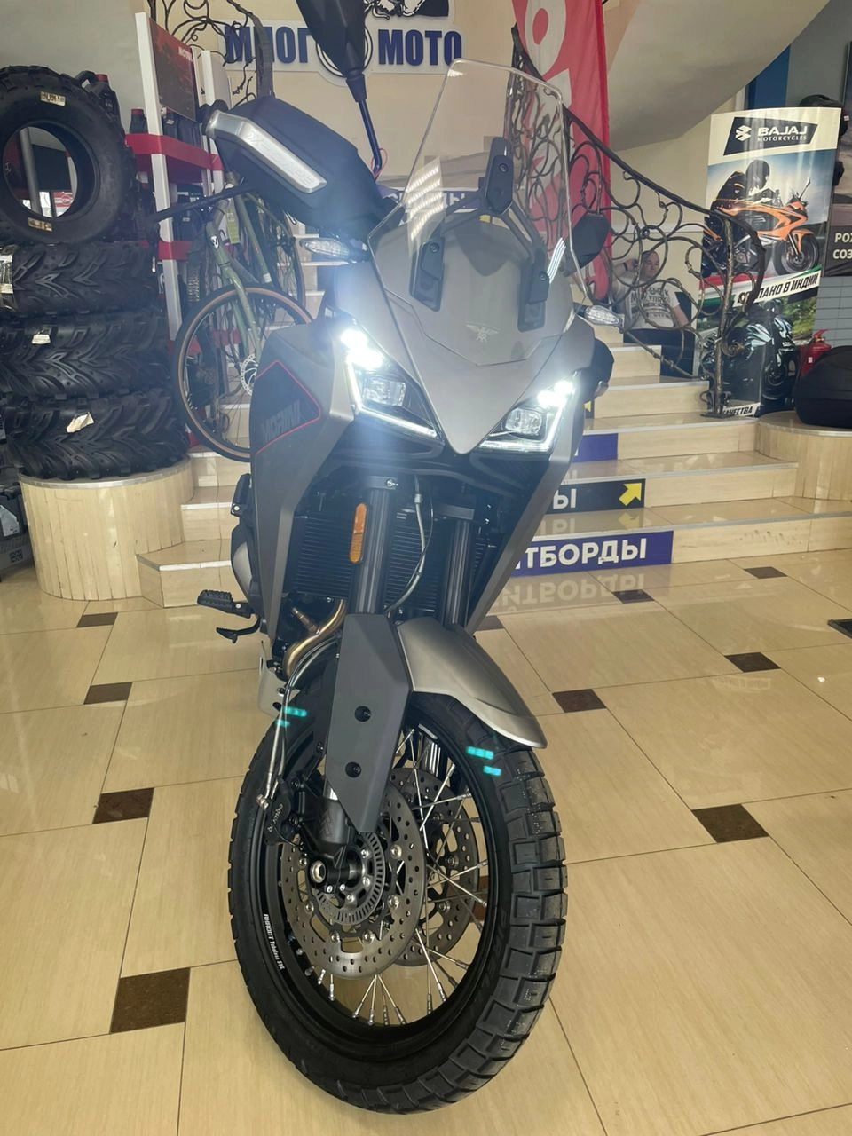 Мотоцикл Moto Morini X-CAPE Black Spoke Wheel