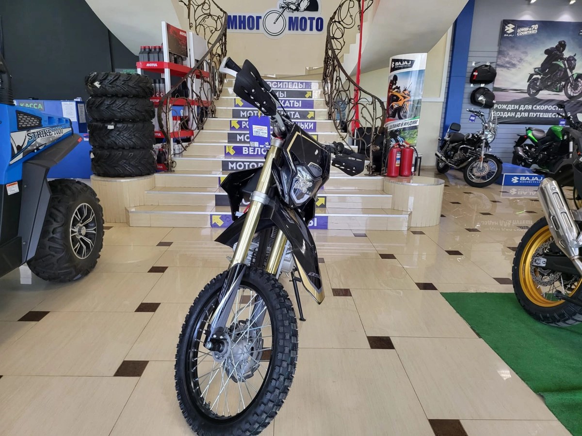 Мотоцикл кроссовый BSE Z3 19/16 Gold Black/Эндуро