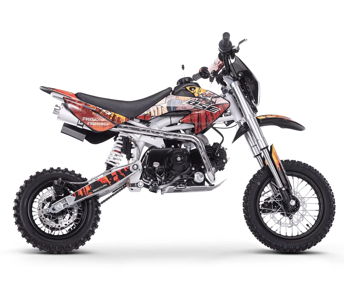 Питбайк BSE EVO 110e SA Samurai 12/10