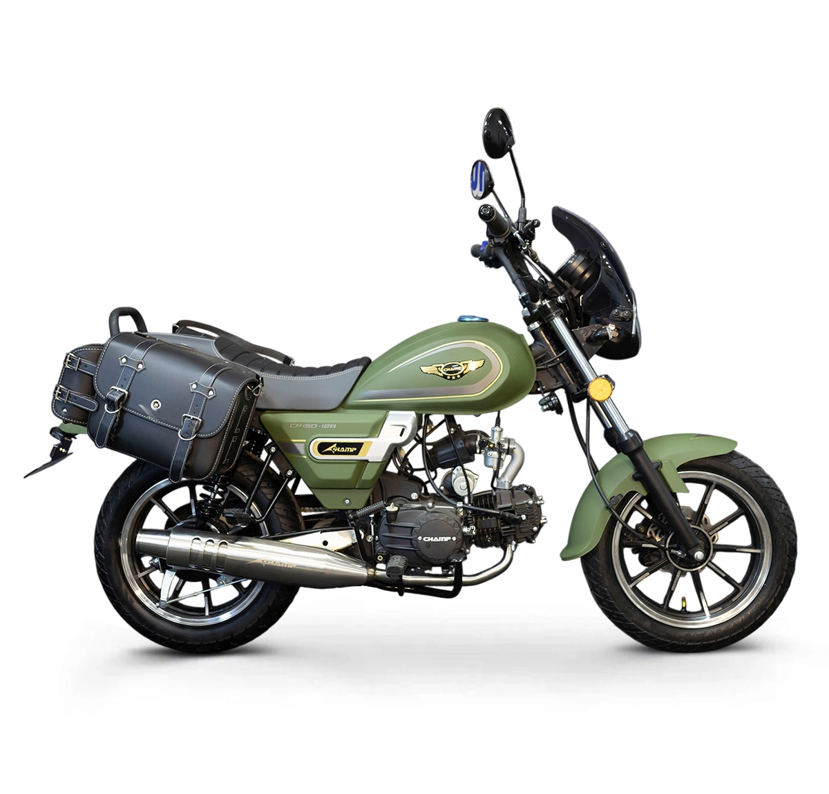 Мопед Champ 50 с сумками (50-->140)