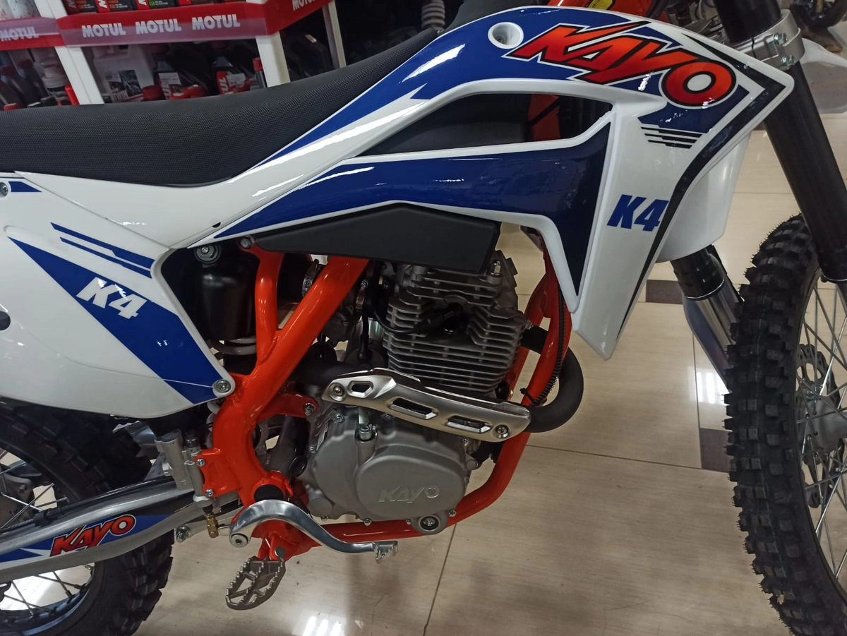 Мотоцикл кроссовый KAYO K4 MX 250 172FMM 21/18