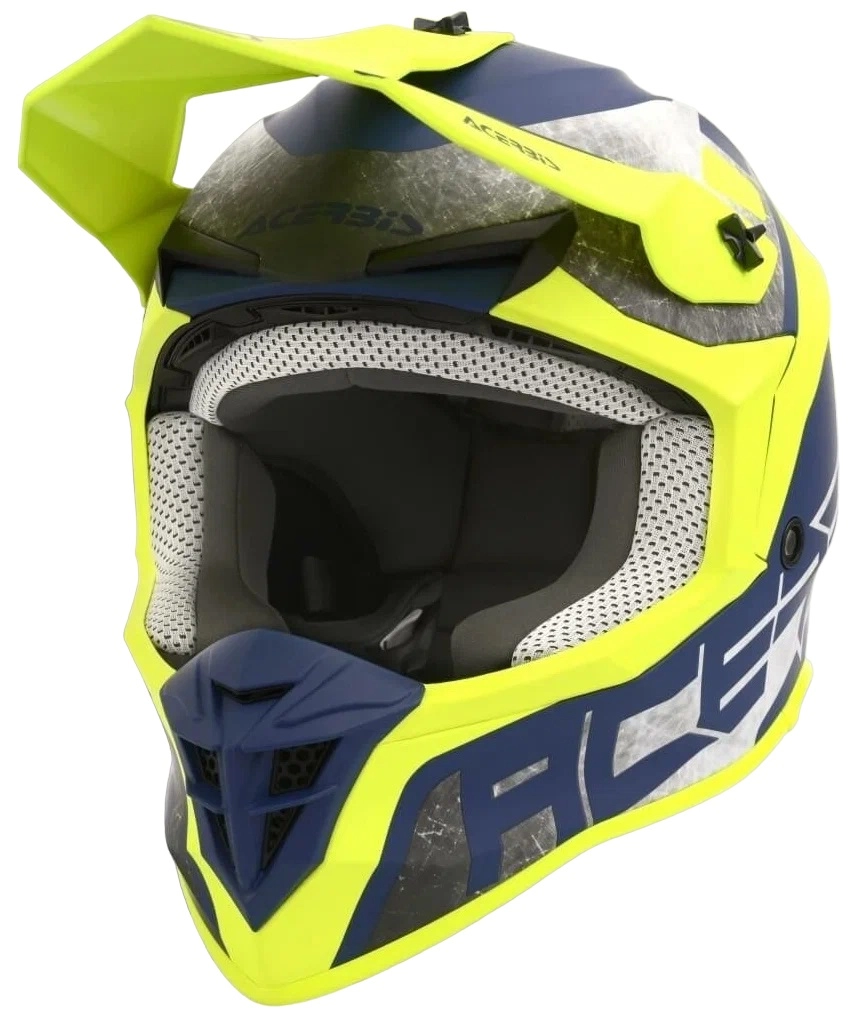 ШЛЕМ ACERBIS LINEAR YELLOW/BLUE