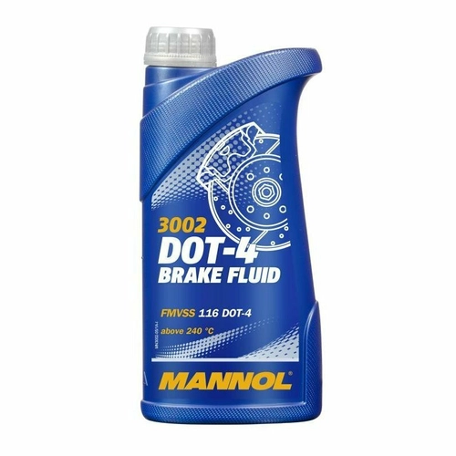 Тормозная жидкость MANNOL 3002 (DOT-4)455г