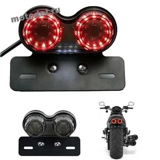 Стоп для мотоцикла универсальный диодный круглый "BEEZMOTO"