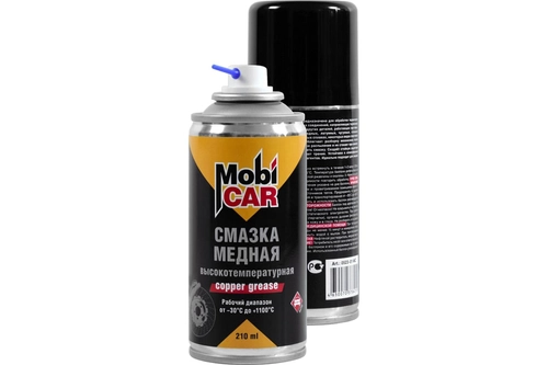 Смазка медная высокотемп + 1100С MobiCAR 210мл 0523-01 MC С6269
