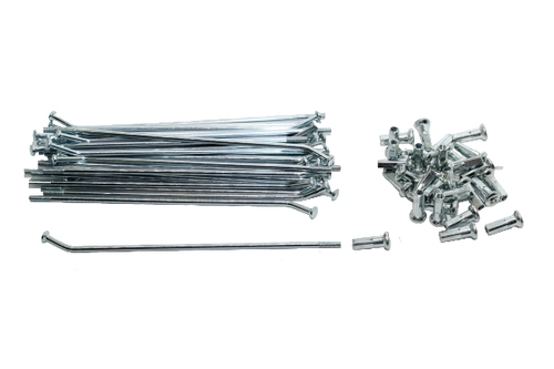 Спицы колеса 14" - 32шт хром ROCKOT PARTS