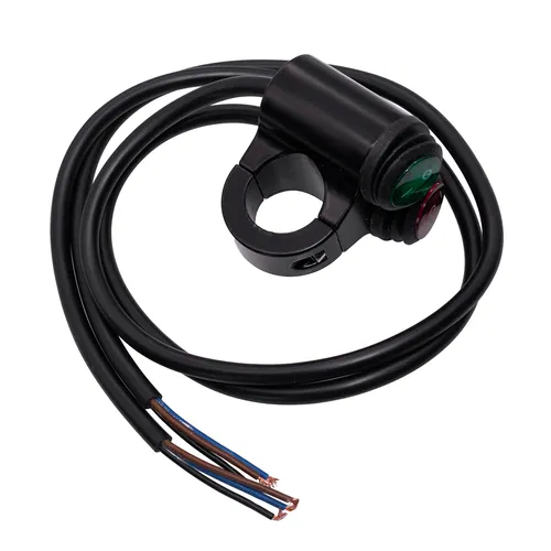 Переключатель ON/OFF двойной (2+3) с подсветкой, крепление на руль 22мм NK-224