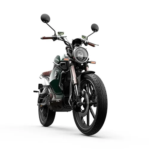 Электромотоцикл WHITE SIBERIA SUPER SOCO TC 