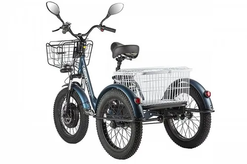 Трицикл электрический Eltreco Porter Fat 500 UP