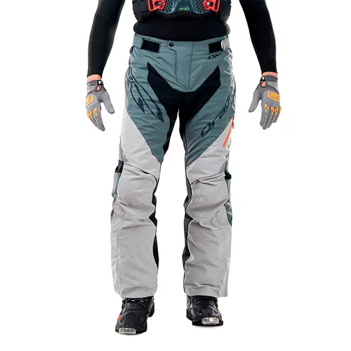 Штаны Эндуро Dragonfly Freeride Grey-Orange XXL