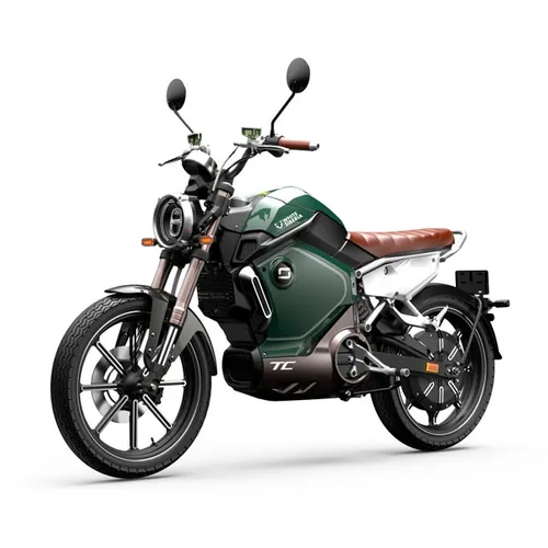 Электромотоцикл WHITE SIBERIA SUPER SOCO TC 